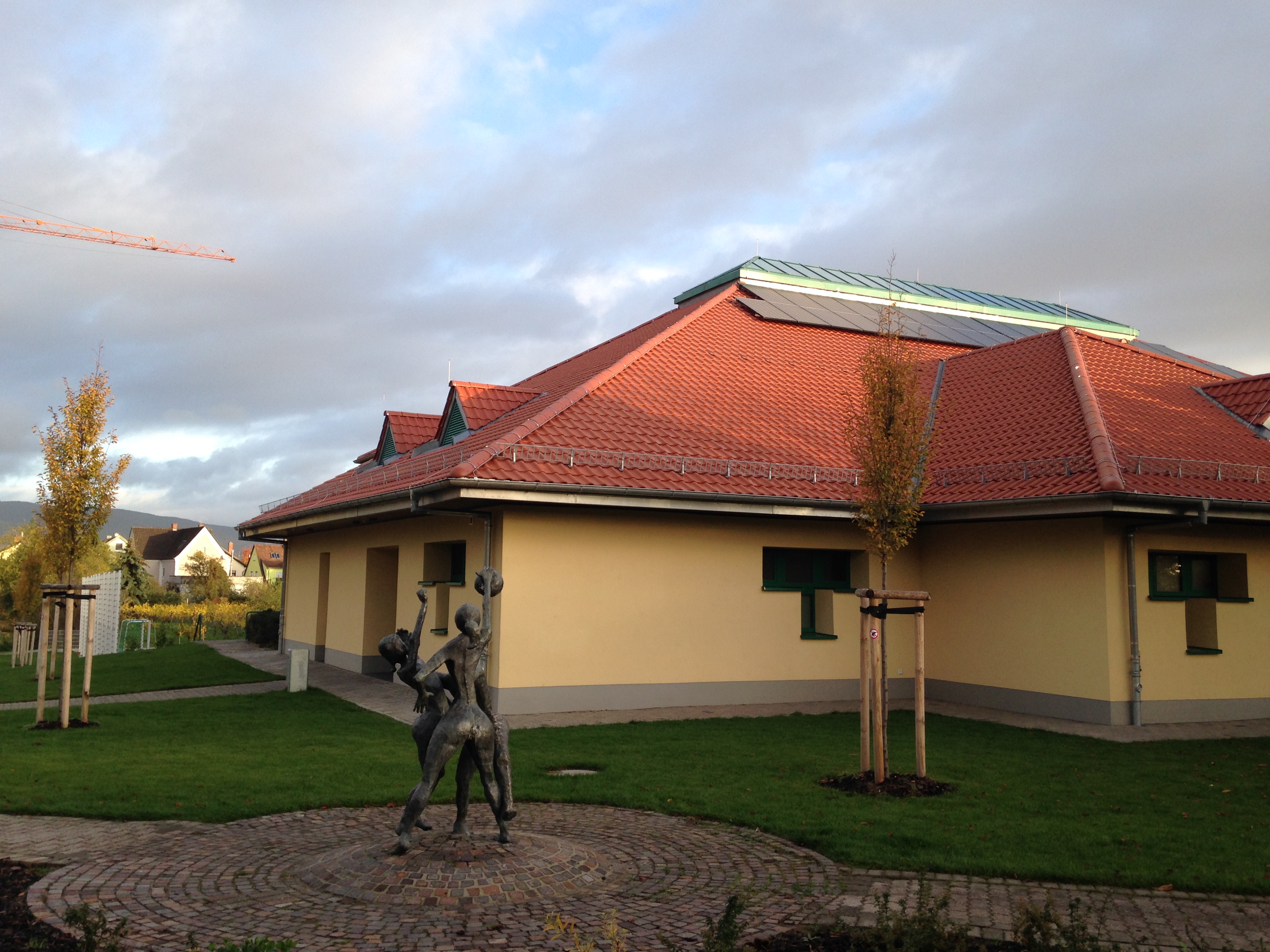 Energetische Sanierung Turnhalle, Edesheim