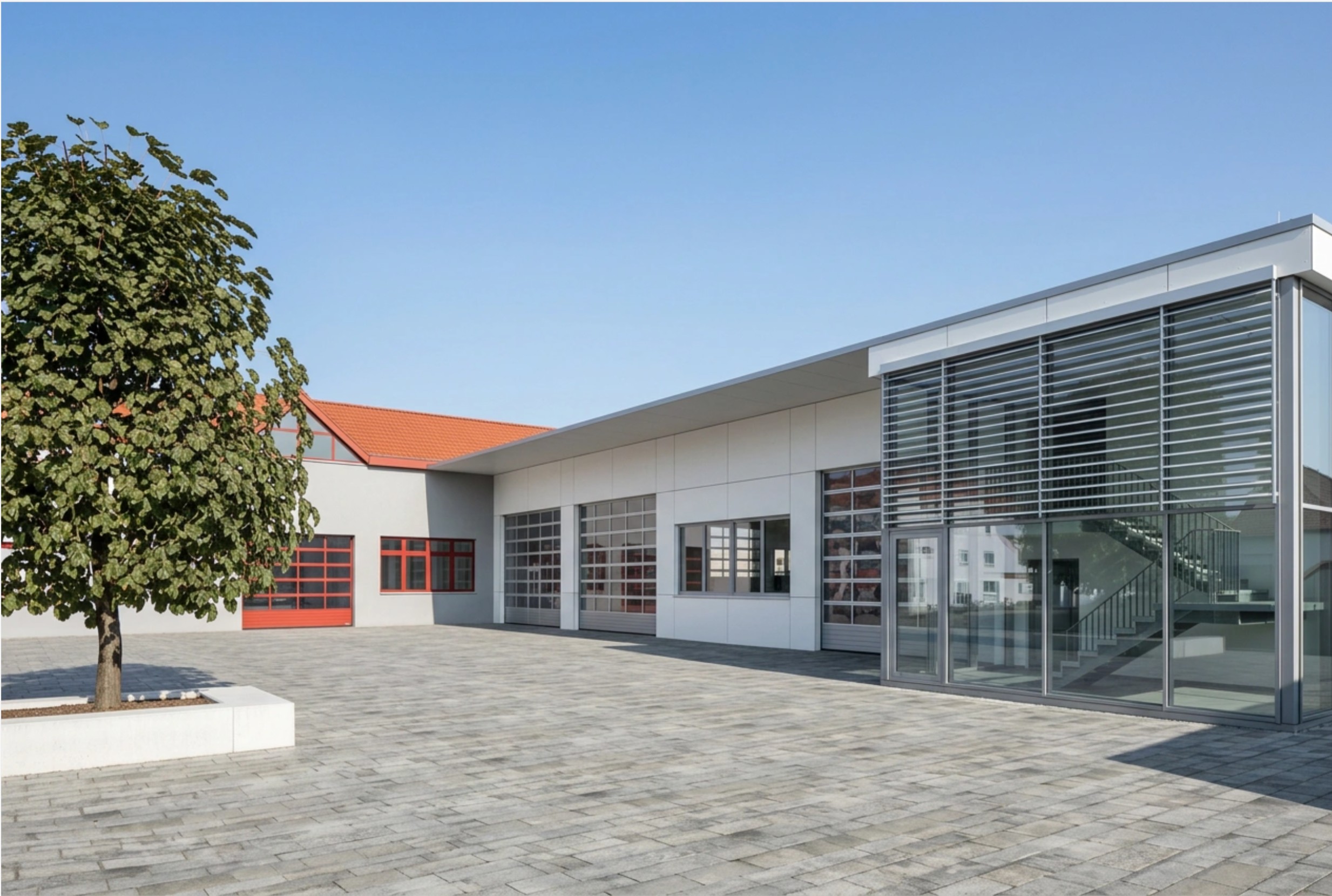 Neubau Werkhalle Feig, Altdorf – Visualisierung