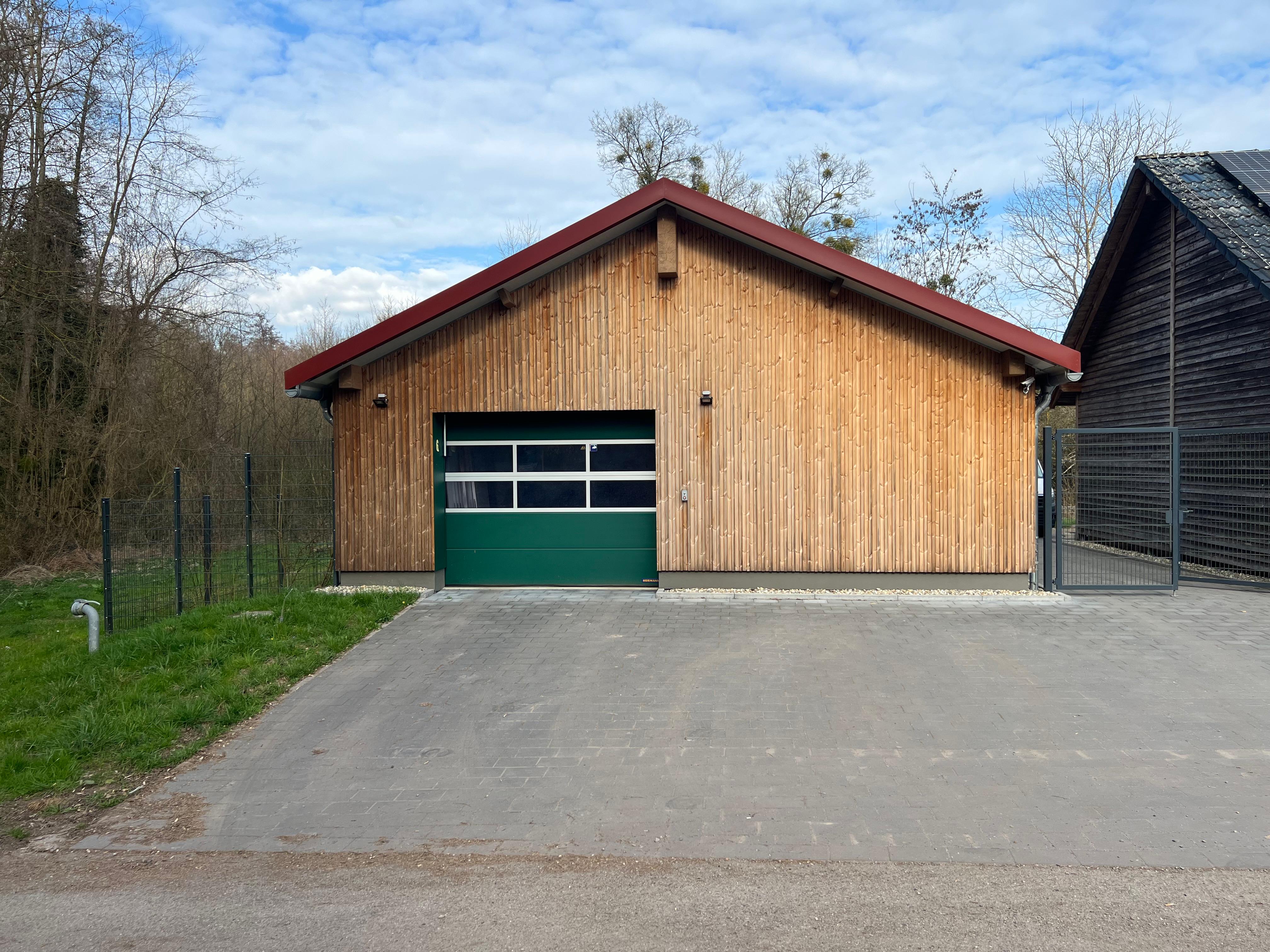 Werkstattgebäude Wasserwerke Hagenbach – Außenansicht 1