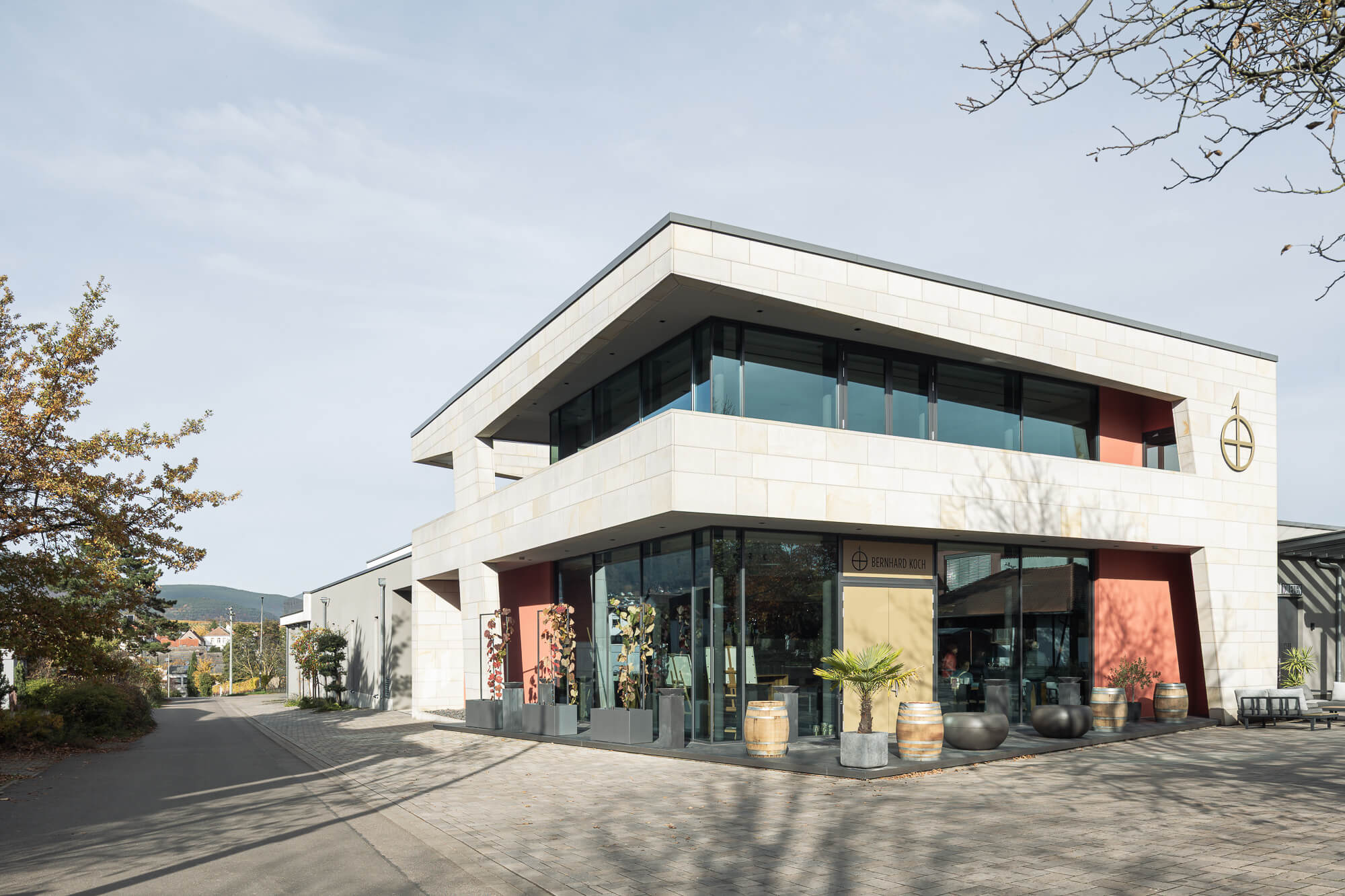 Maschinenhalle mit Vinothek, Hainfeld
